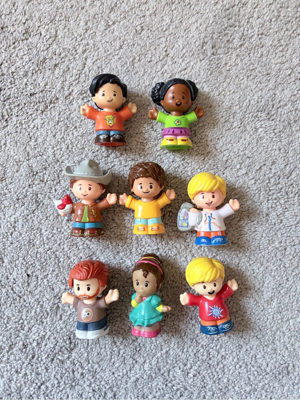 Little People Modern Figures Lot of 8